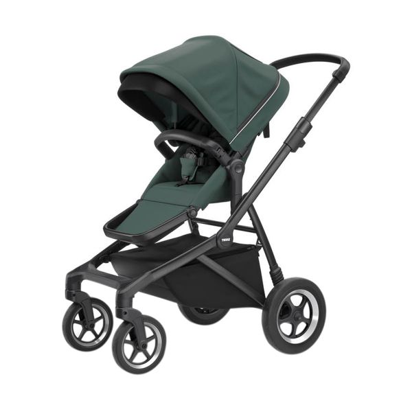 Thule Sleek Tweede Zitje Grey Melange On Black
