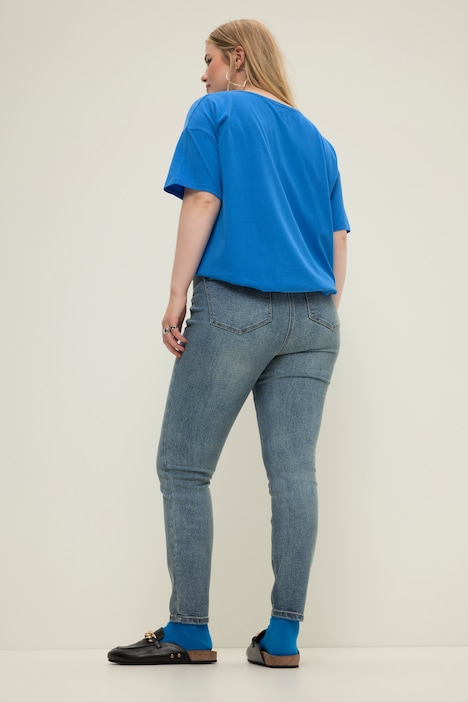 Skinny Jeans, Used-Look, 5-Pocket
