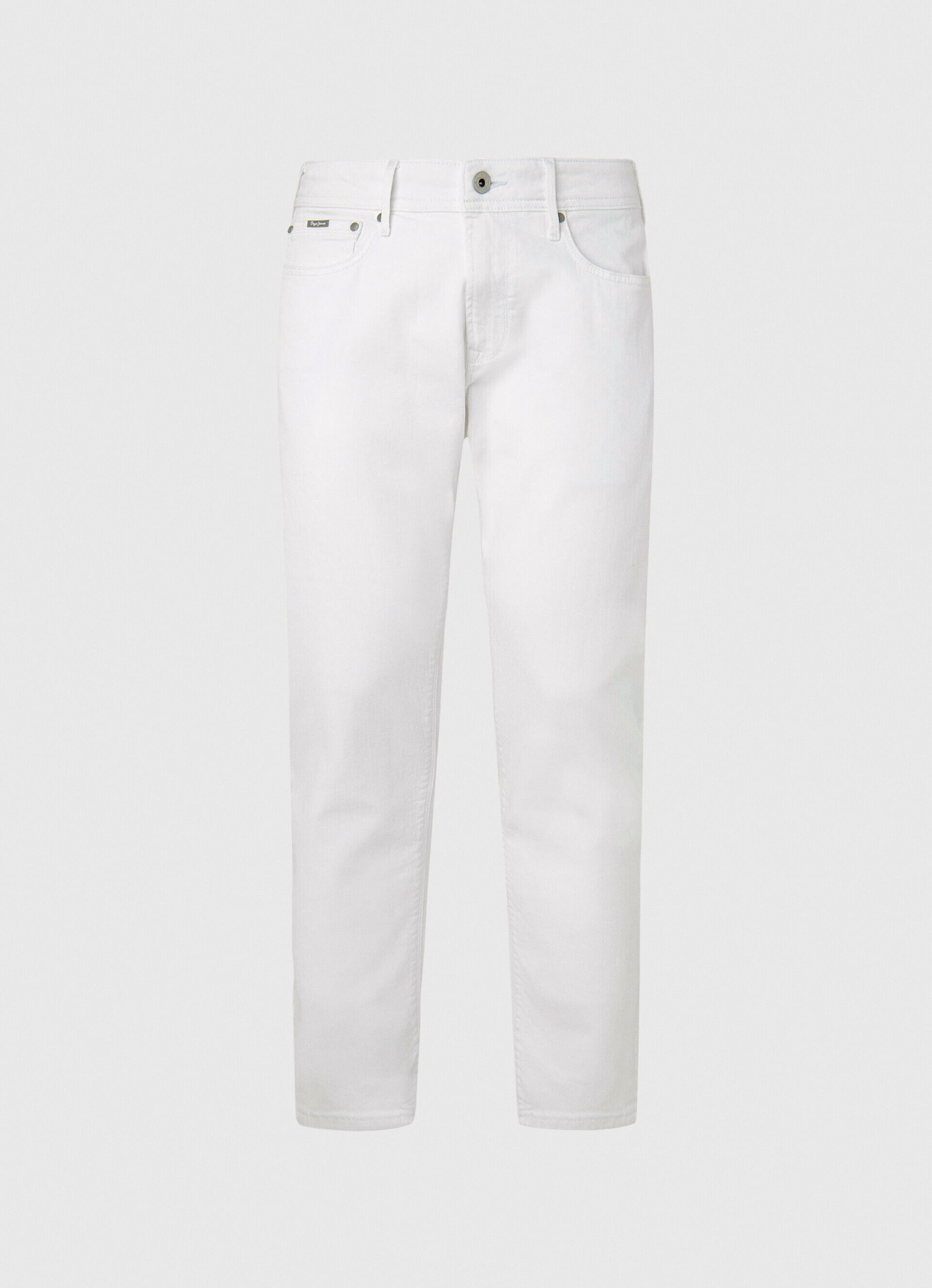 Calça jeans Stanley, corte e cintura regulares - jeans