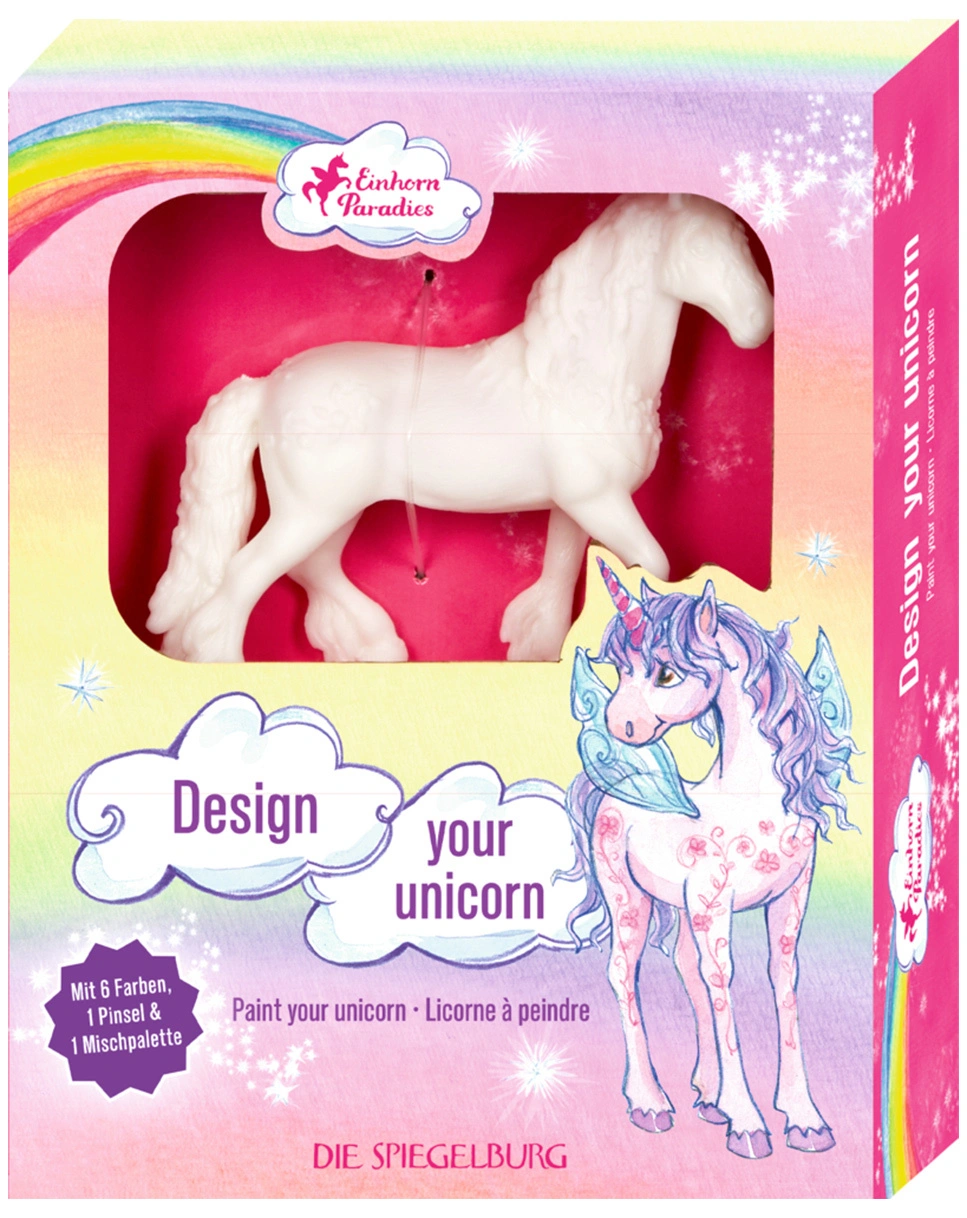 Kreativ-Malset EINHORN PARADIES - DESIGN YOUR UNICORN