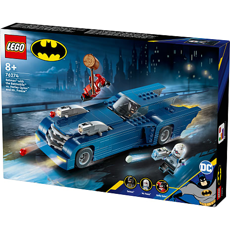 LEGO DC Batman: Batman og Batmobile mod Harley Quinn og Mr. Freeze 76274