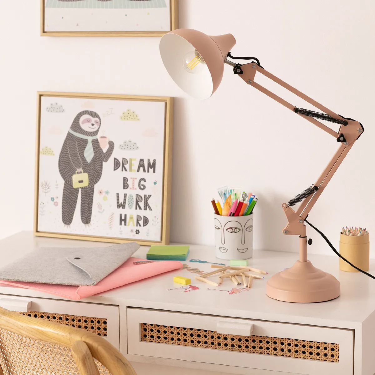 Ledkia Ceres Lampe - Rose