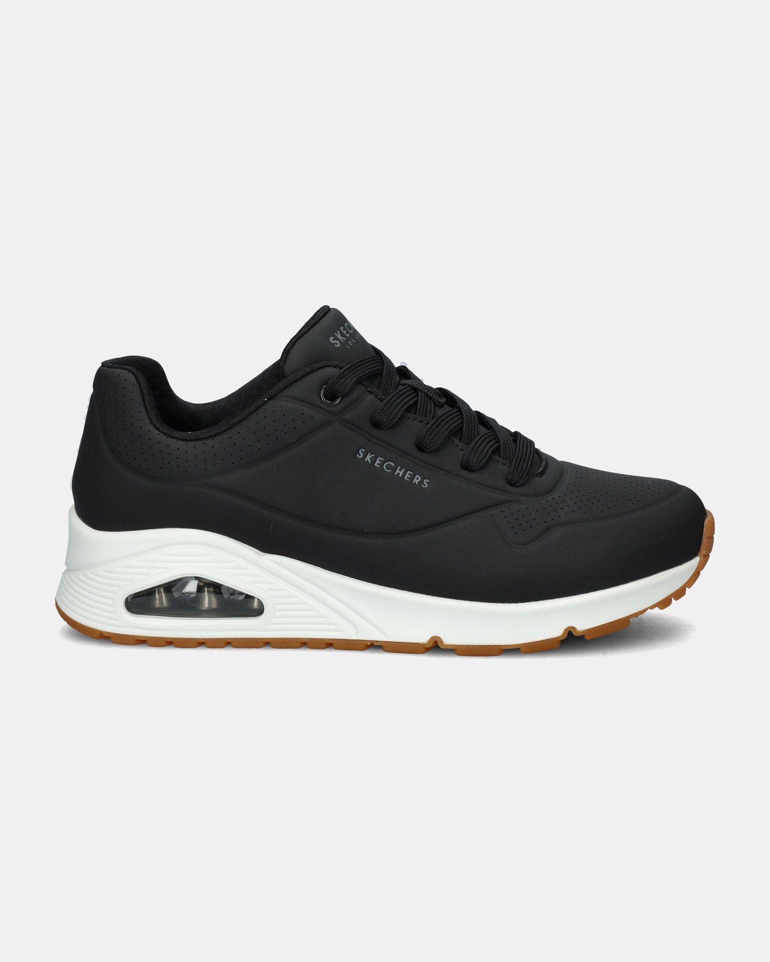 Skechers Uno Wide Lage sneakers  - zwart