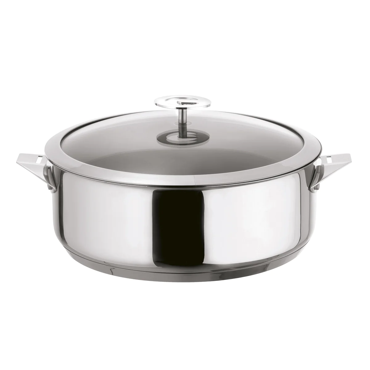 Eclipse - Sauteuse 24cm inox revêtu avec couvercle Cuisinox