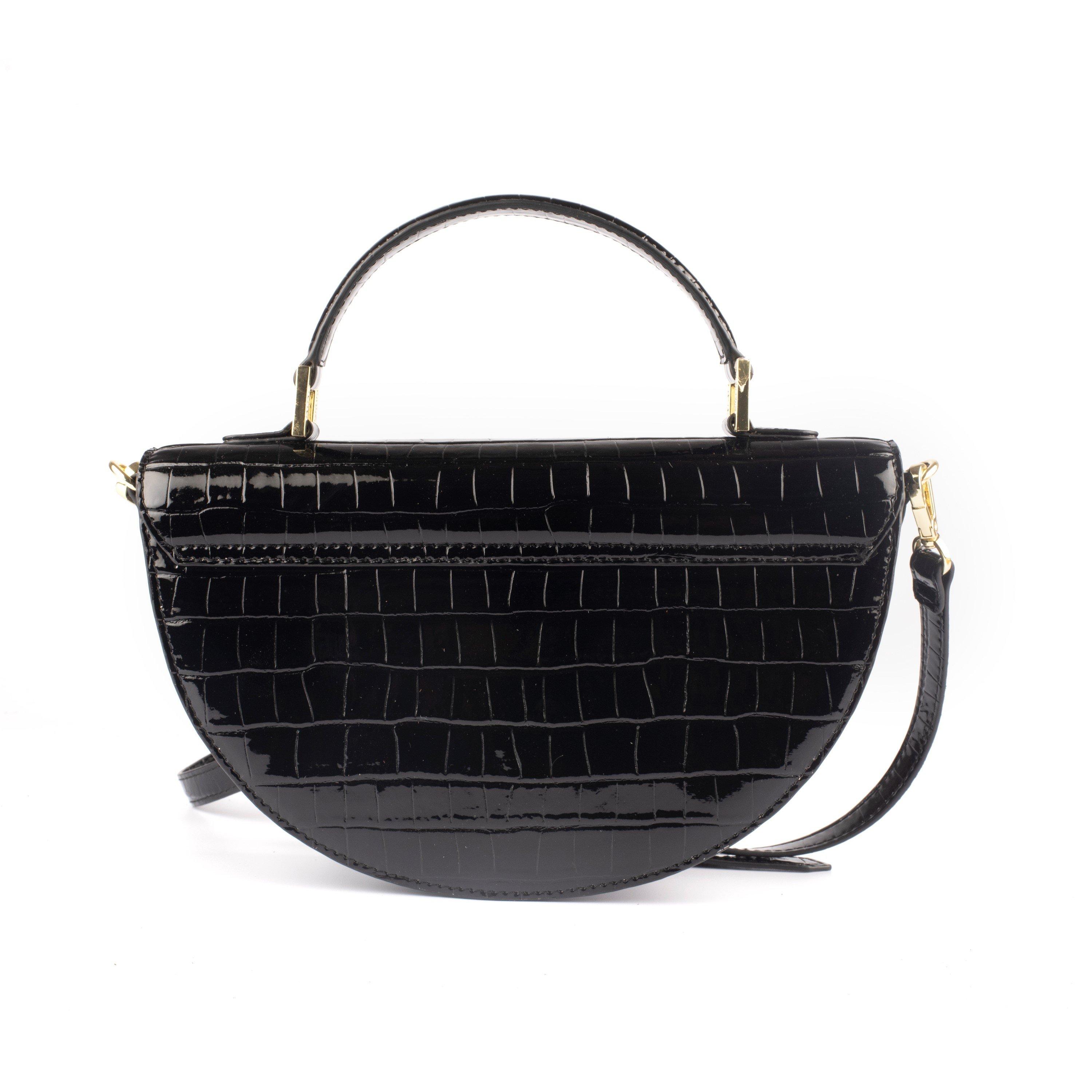 Biba Patent Croc Crossbody Bag