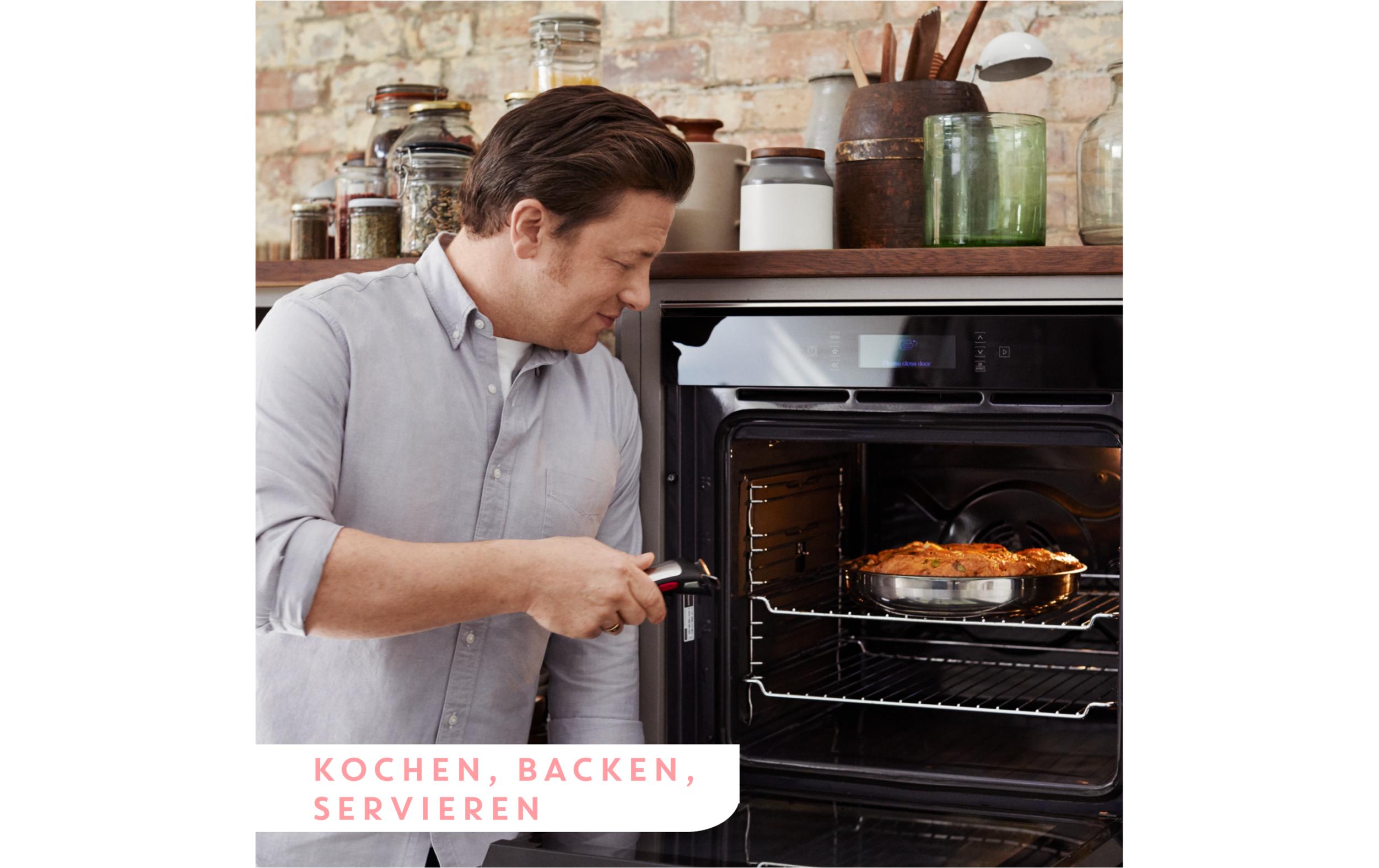 Kochgeschirr-Set Jamie Oliver Ingenio 5-teilig<br>Pfannen- und Kochtopf Set
