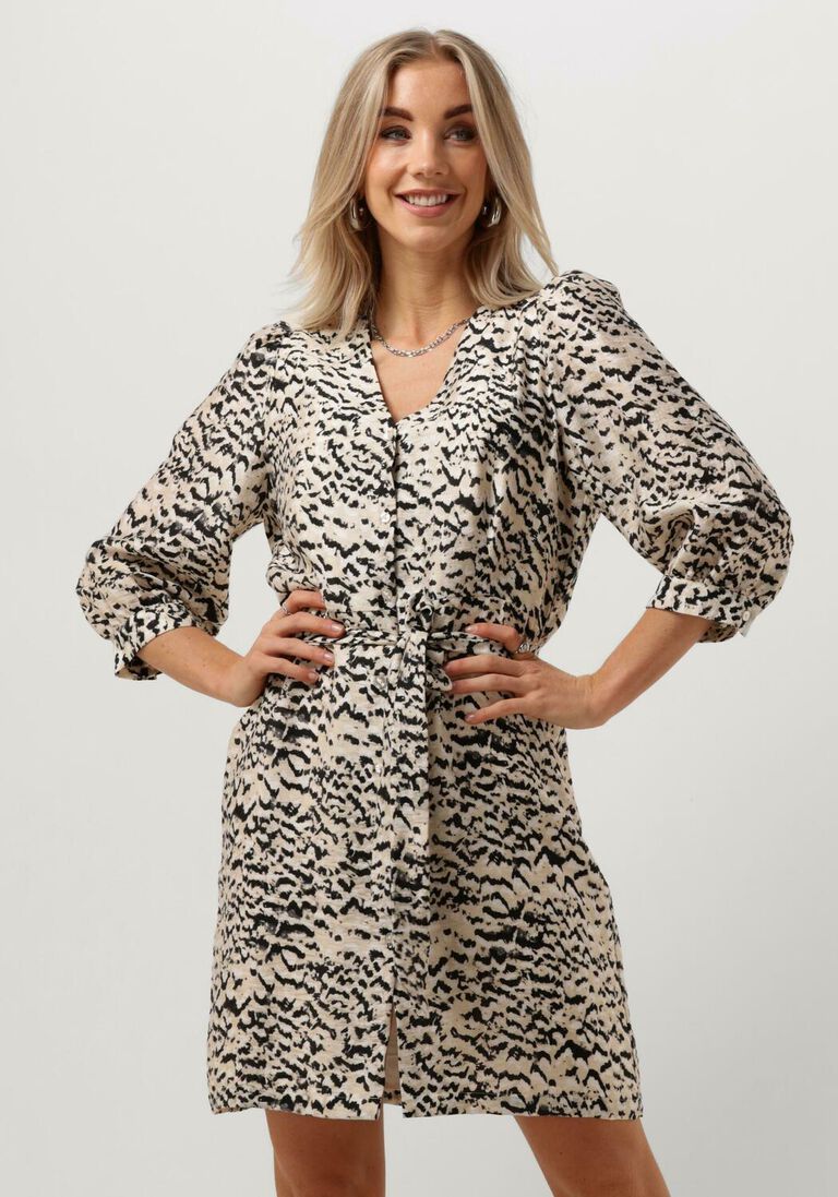 MSCH COPENHAGEN roest msch copenhagen mini jurk mschphilida maire 3/4 dress aop