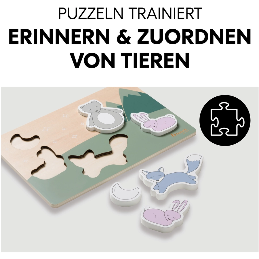 hauck Steckpuzzle Puzzle N Fit Forest