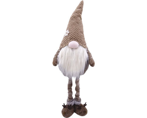 Decoratief figuur Santa Lafiora 30 20 x 95 cm bruin