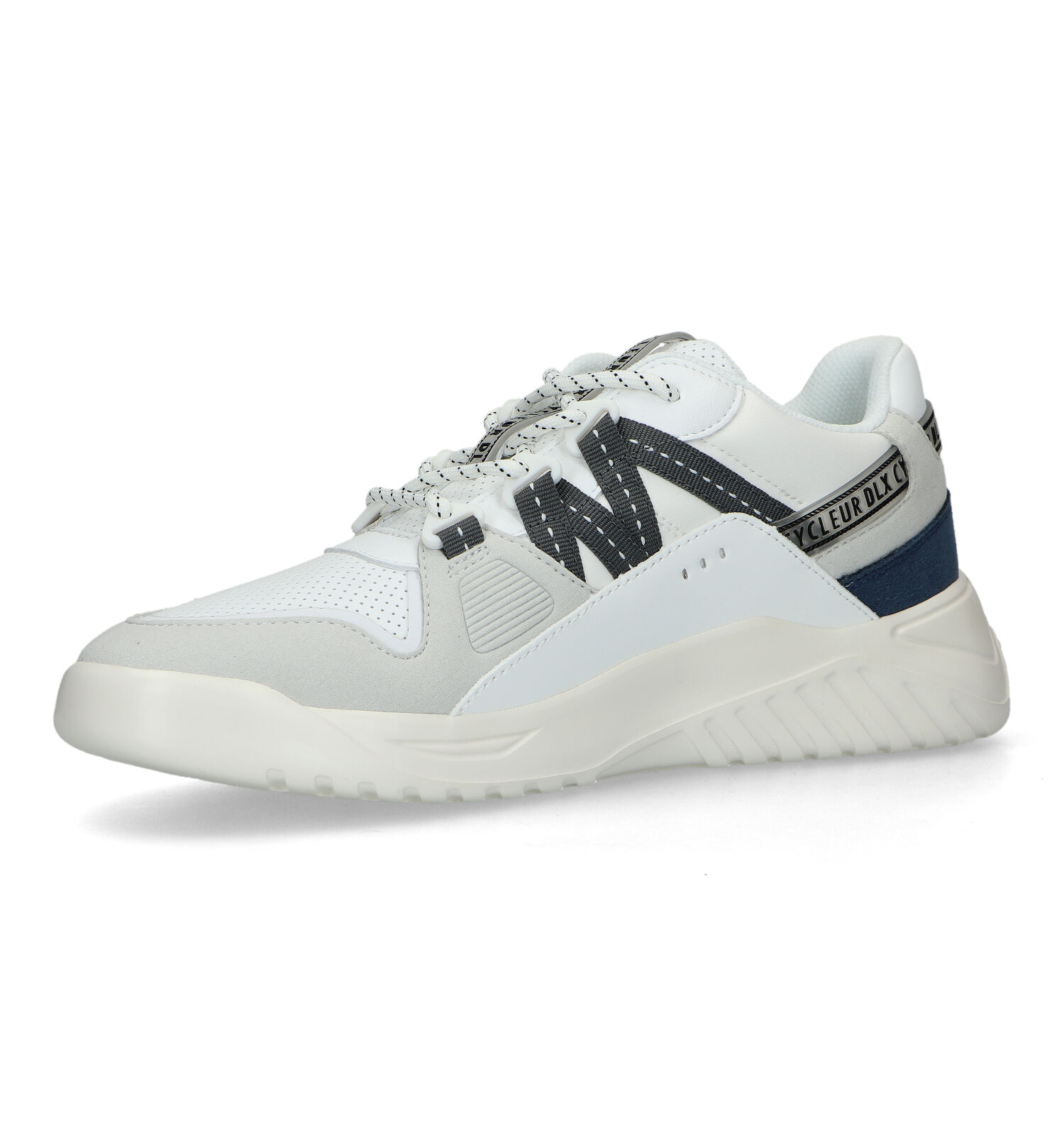 Veterschoenen wit