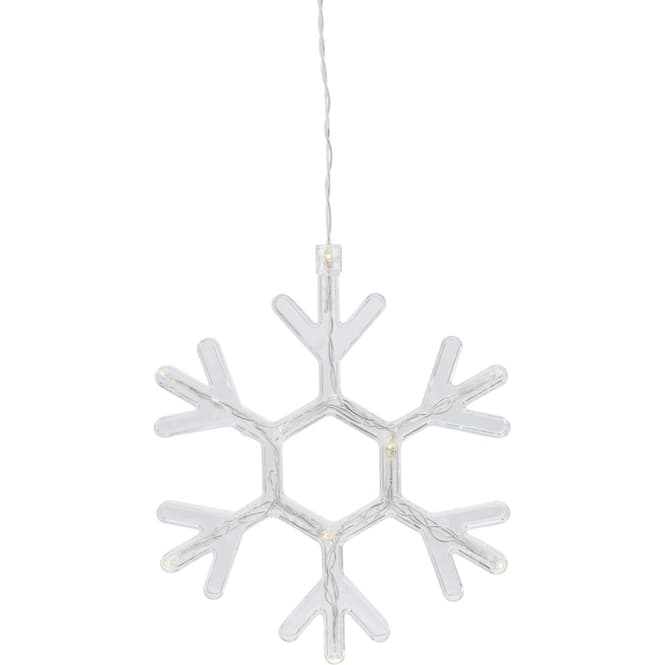 Fensterdeko mit LED - Baum/Flocke/Stern - 1 Stück