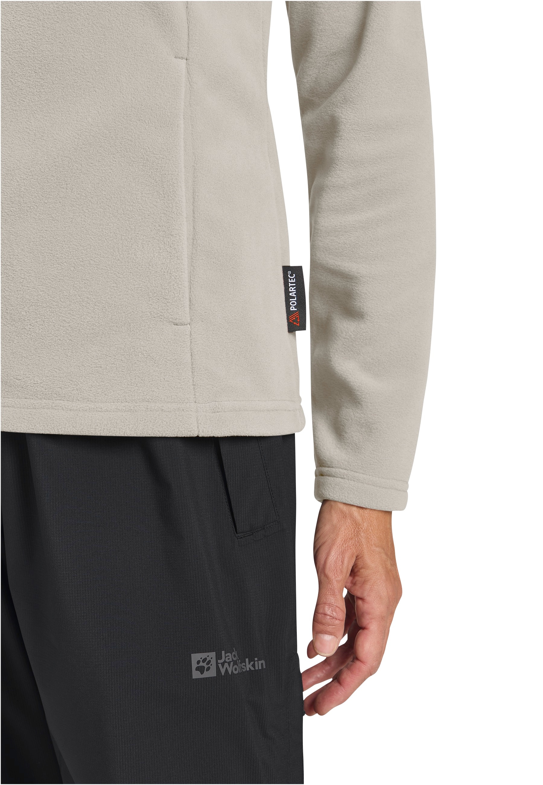 Jack Wolfskin Fleecejacke »TAUNUS« leichter, dehnbarer, atmungsaktiver Midlayer