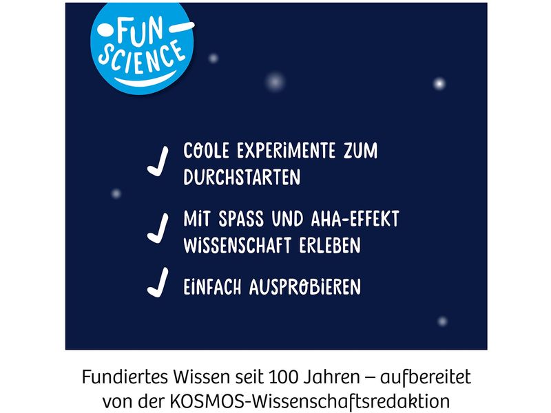 Kosmos Flummi-Power INT Fun Science Bouncing Balls – Glow in the Dark