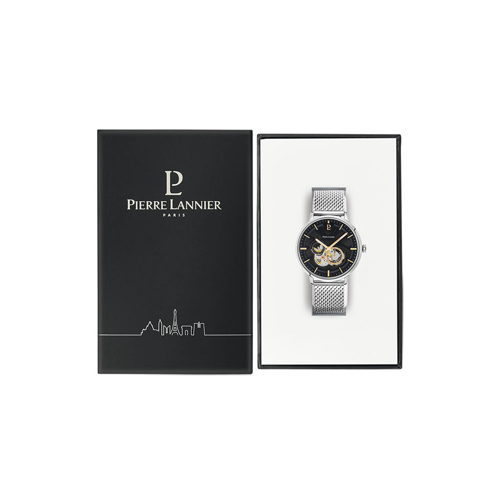 Montre Pierre Lannier Trio Noir