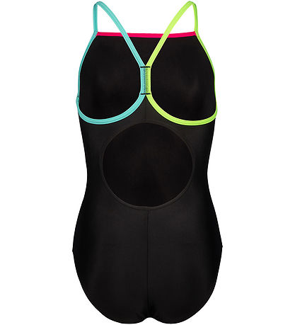 Arena Badeanzug - Light Drop - Black/Soft Green