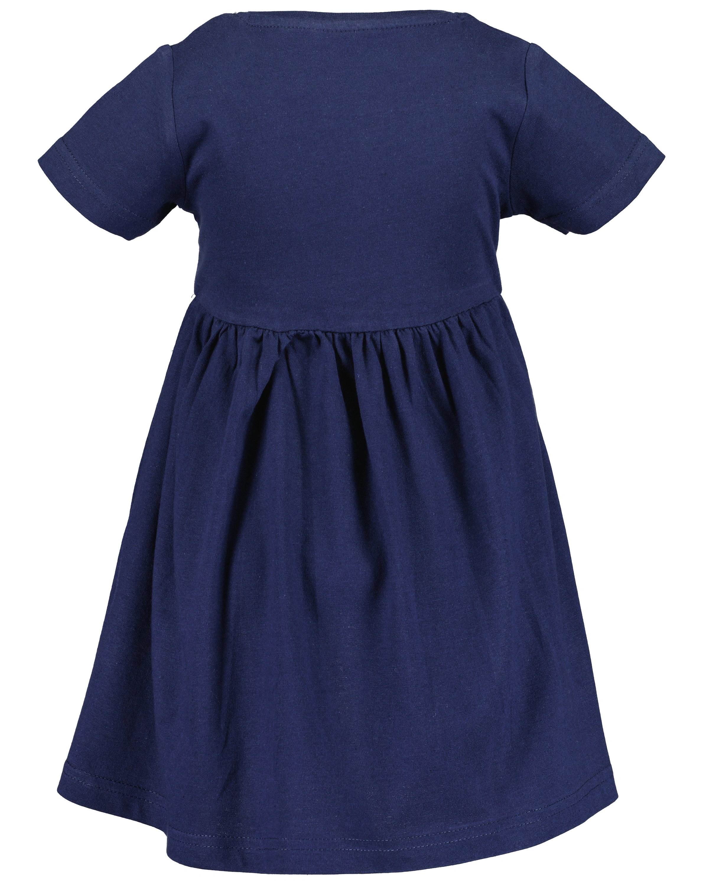 Kurzarmkleid SOLID in ultramarin