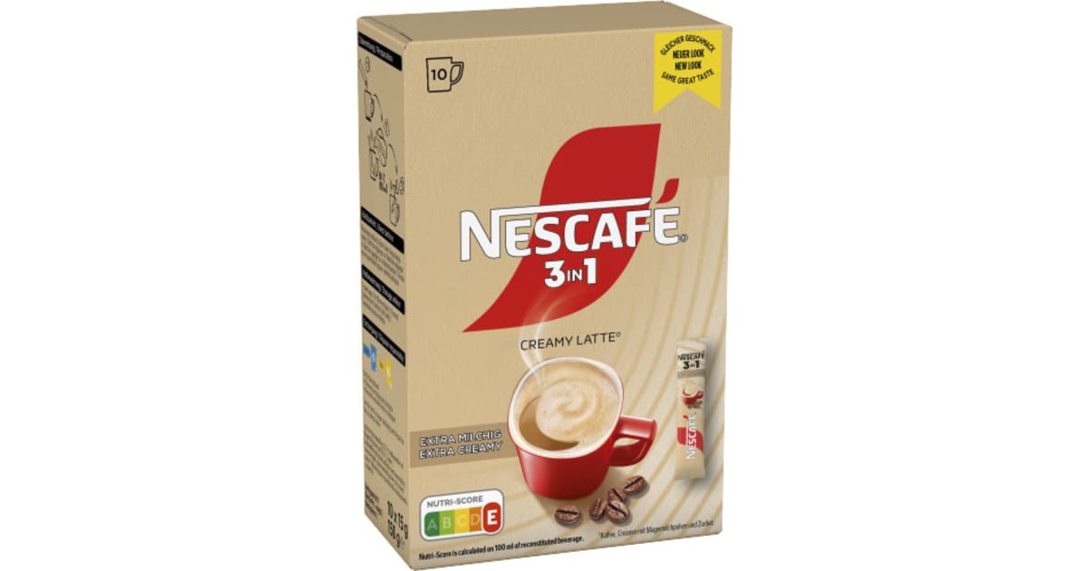 NESCAFE 3in1 Creamy Latte 10 Sticks