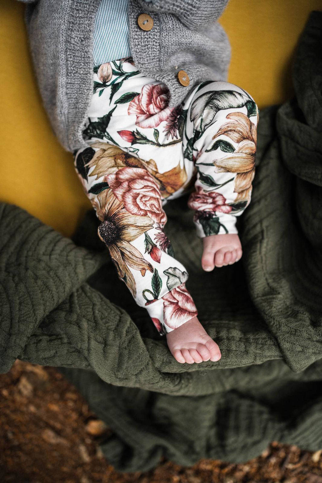 WildWood overslagromper met streep print blue