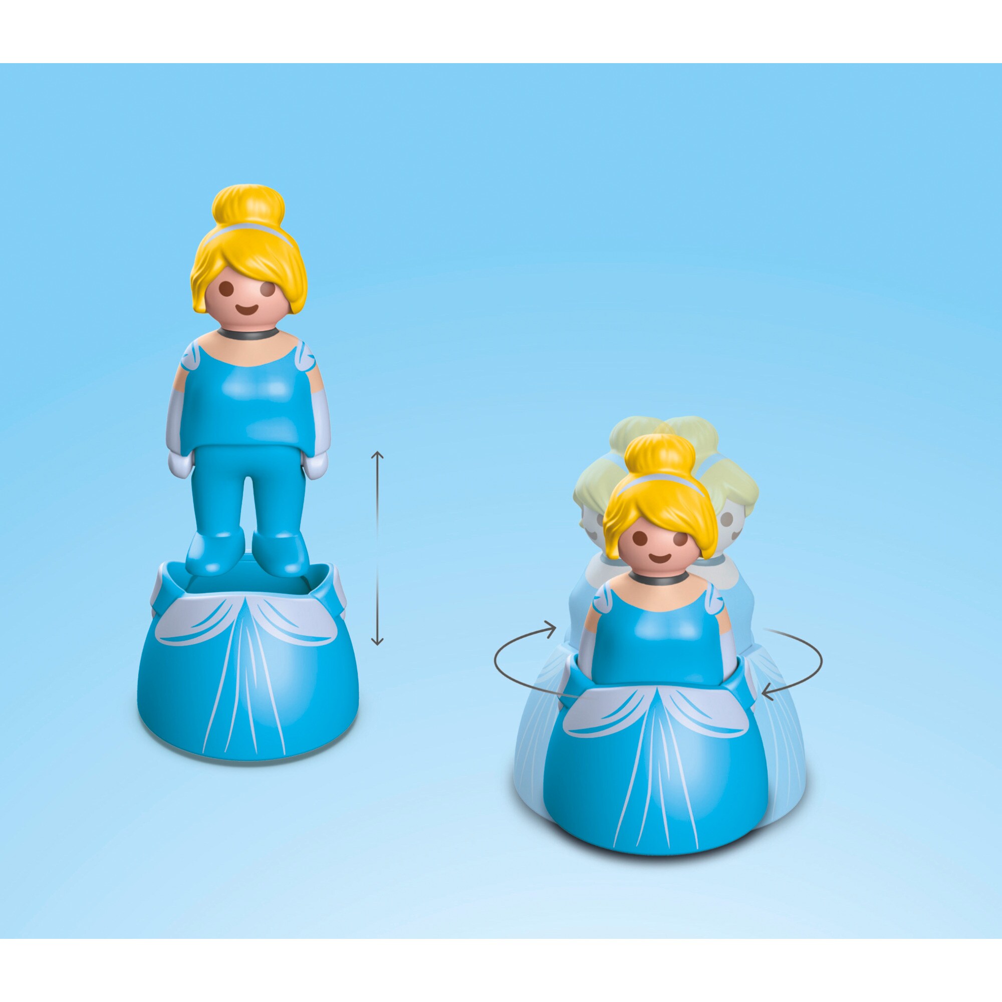 PLAYMOBIL Konstruktionsspielzeug Junior & Disney: Cinderellas Schloss