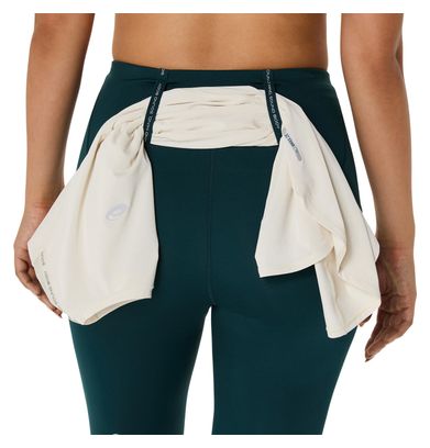 Collant 3/4 Asics Road High Waist Vert Femme