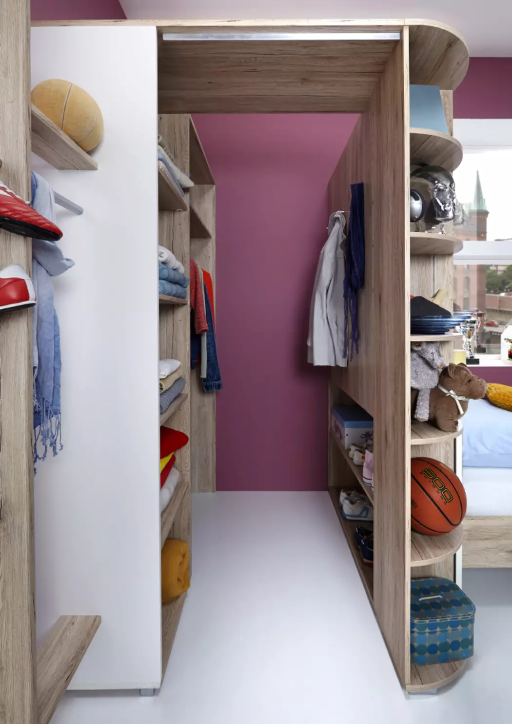 Eckkleiderschrank Cariba