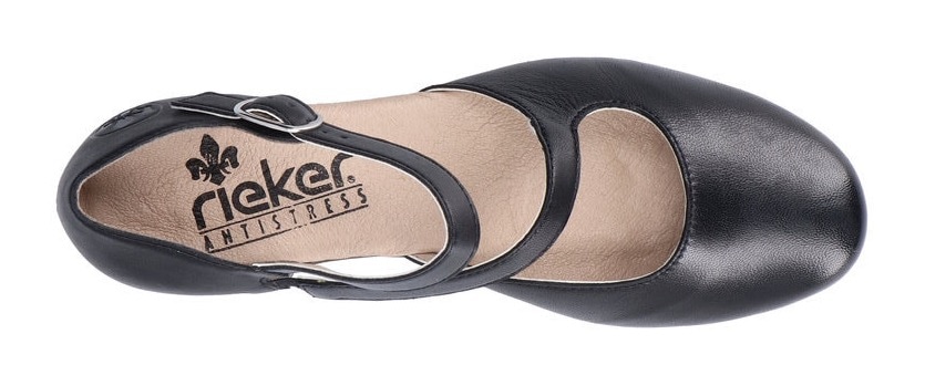 Rieker Pumps  , Abendschuh, Festtagsschuh,Trichterabsatz, gepolsterte Innensohle