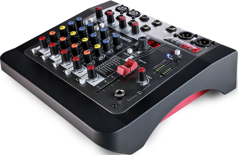 Allen & Heath - ZED-6FX - Analoge Mixer - Met Effecten