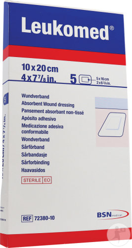 Leukomed Pansement Stérile 10x20cm 5 Pièces (7238010)