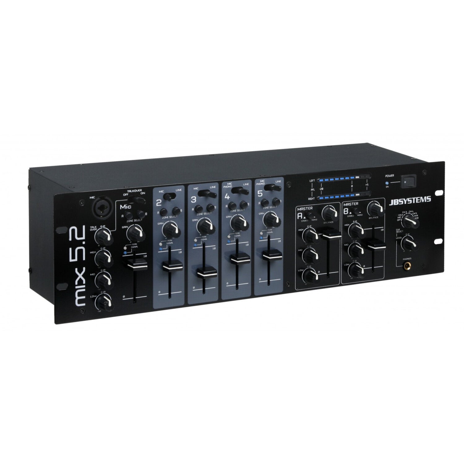 JB systems MIX 5.2 zone mixer