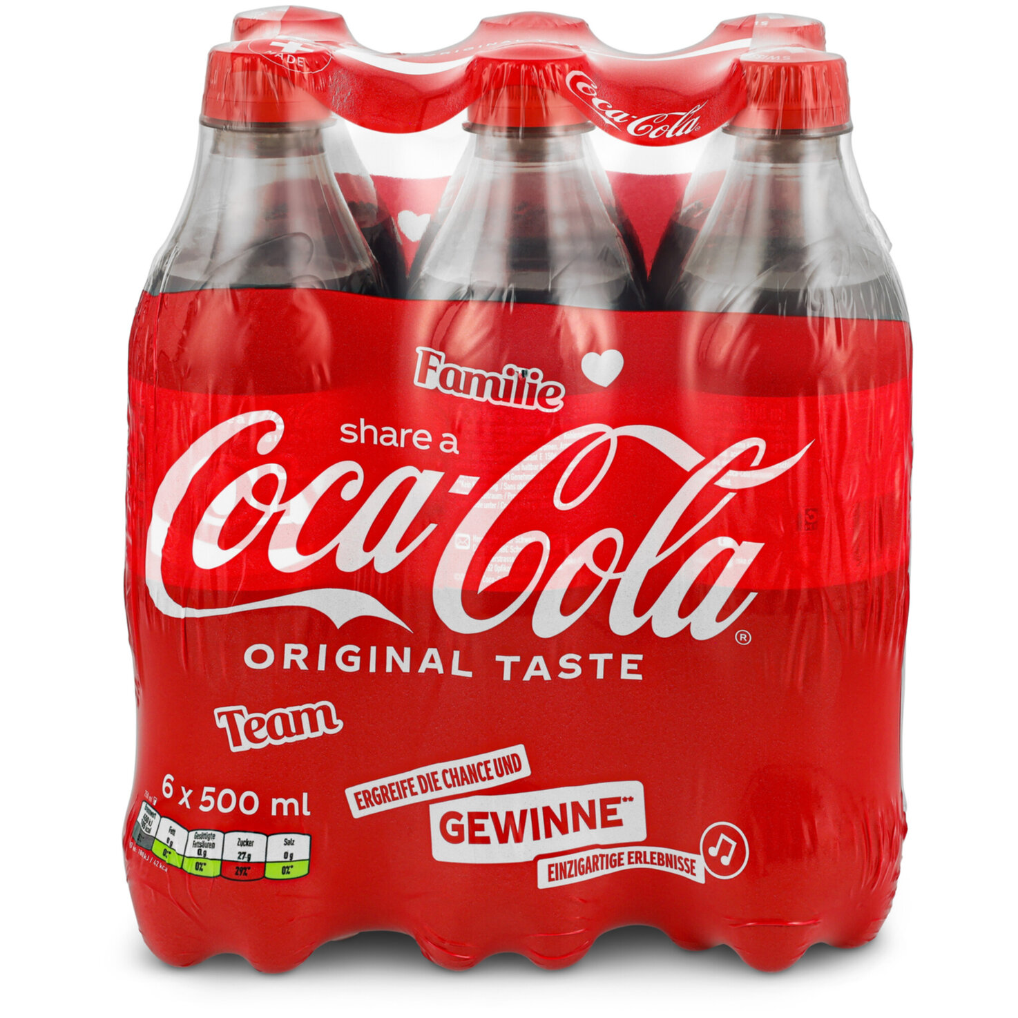 Coca-Cola 6x50cl -300cl