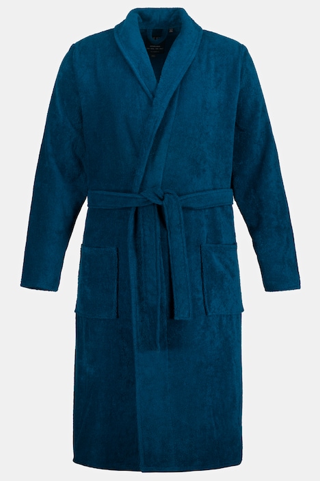Bademantel, Homewear, Schalkragen, Frottee, bis 8XL