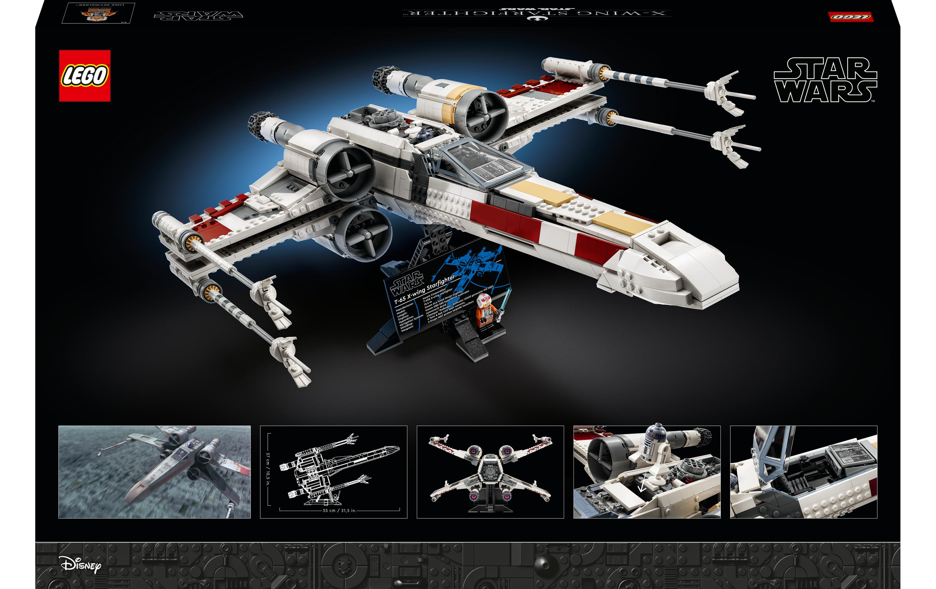 Star Wars X-Wing Starfighter 75355<br>Fesselnder Bauspass für ultimative Fans
