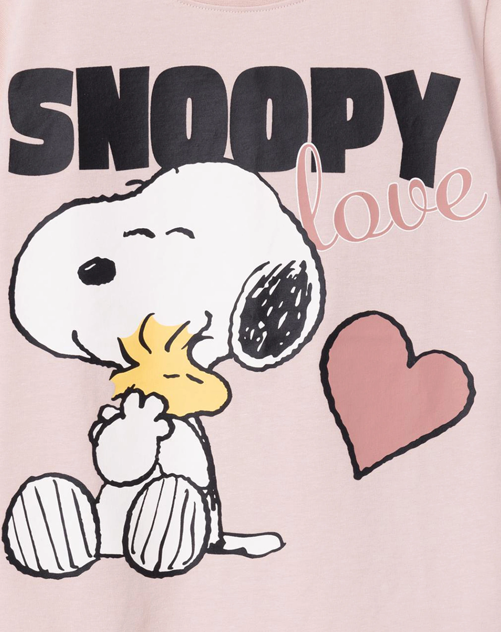 T-Shirt NKFNANNI SNOOPY in sepia rose