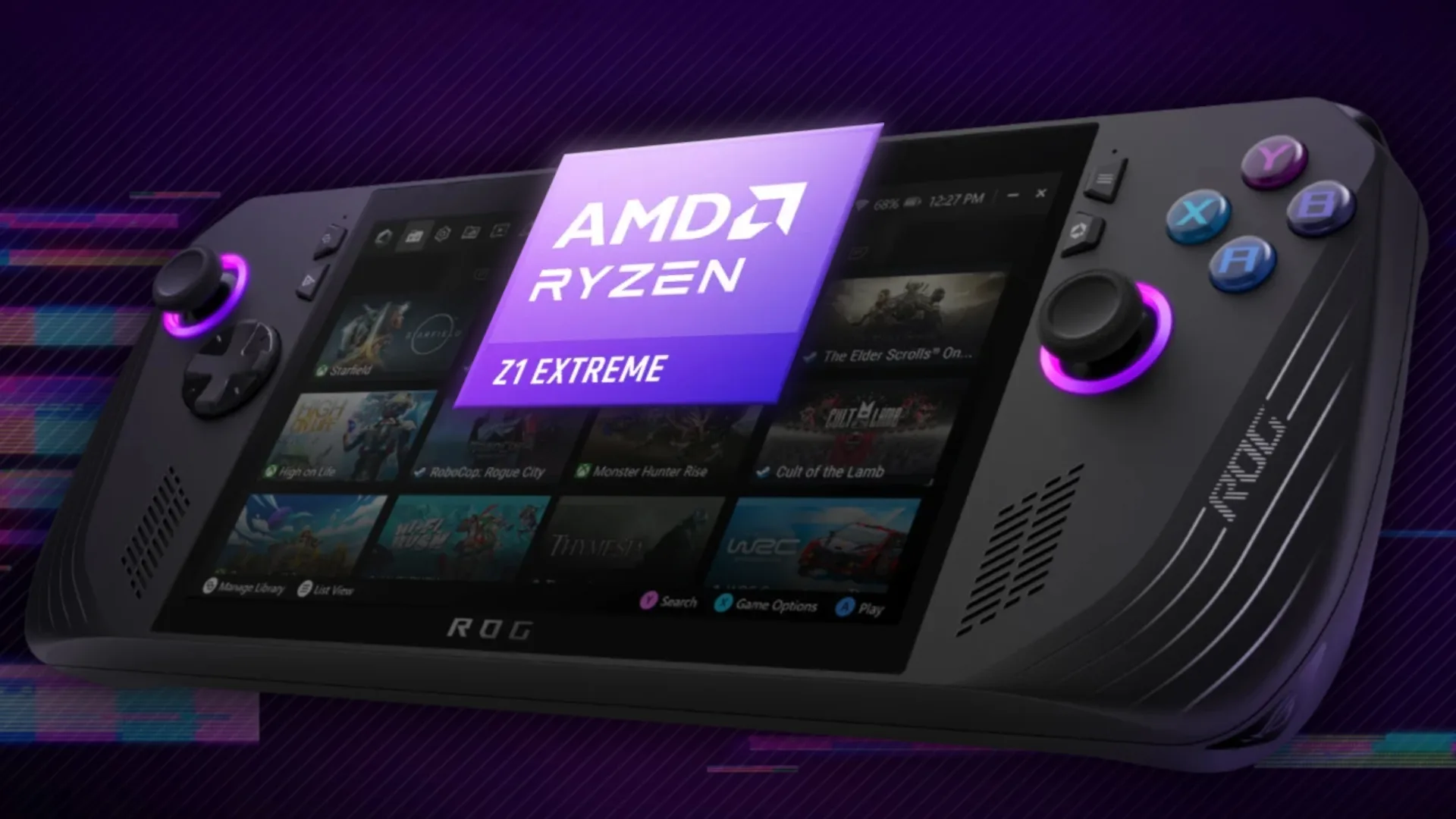 Asus ROG Ally X 2024 (RC72LA) Consoles de jeux