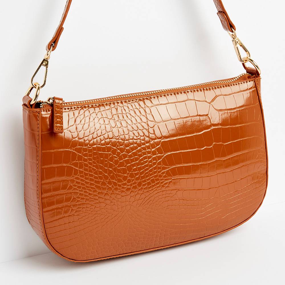 Fall Diary SAC BAGUETTE CROCRO CAMEL