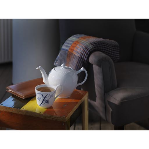 Royal Copenhagen Alfabet Højhankskop, V, 33 cl