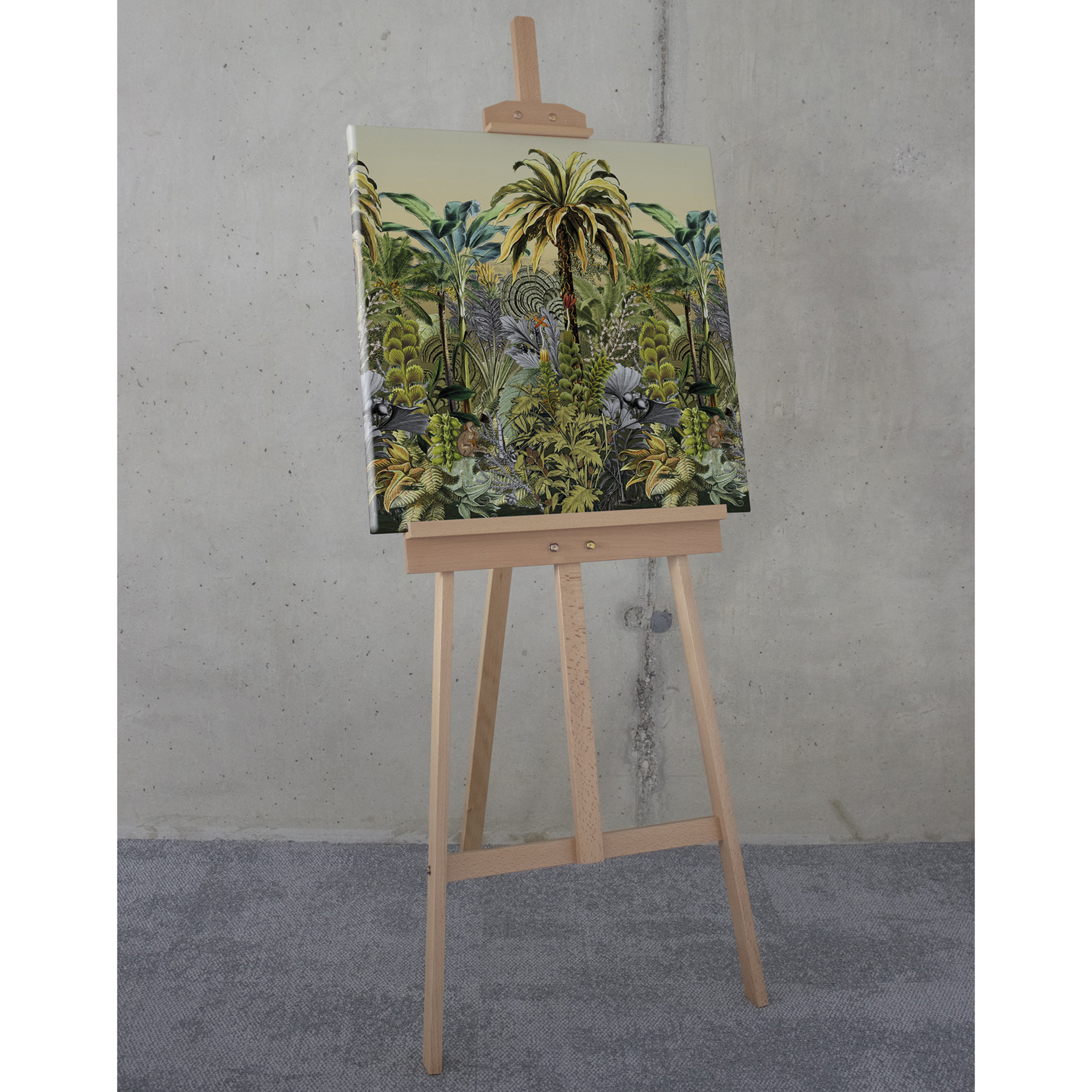 Keilrahmenbild TROPICAL HEAT - 60x60 cm