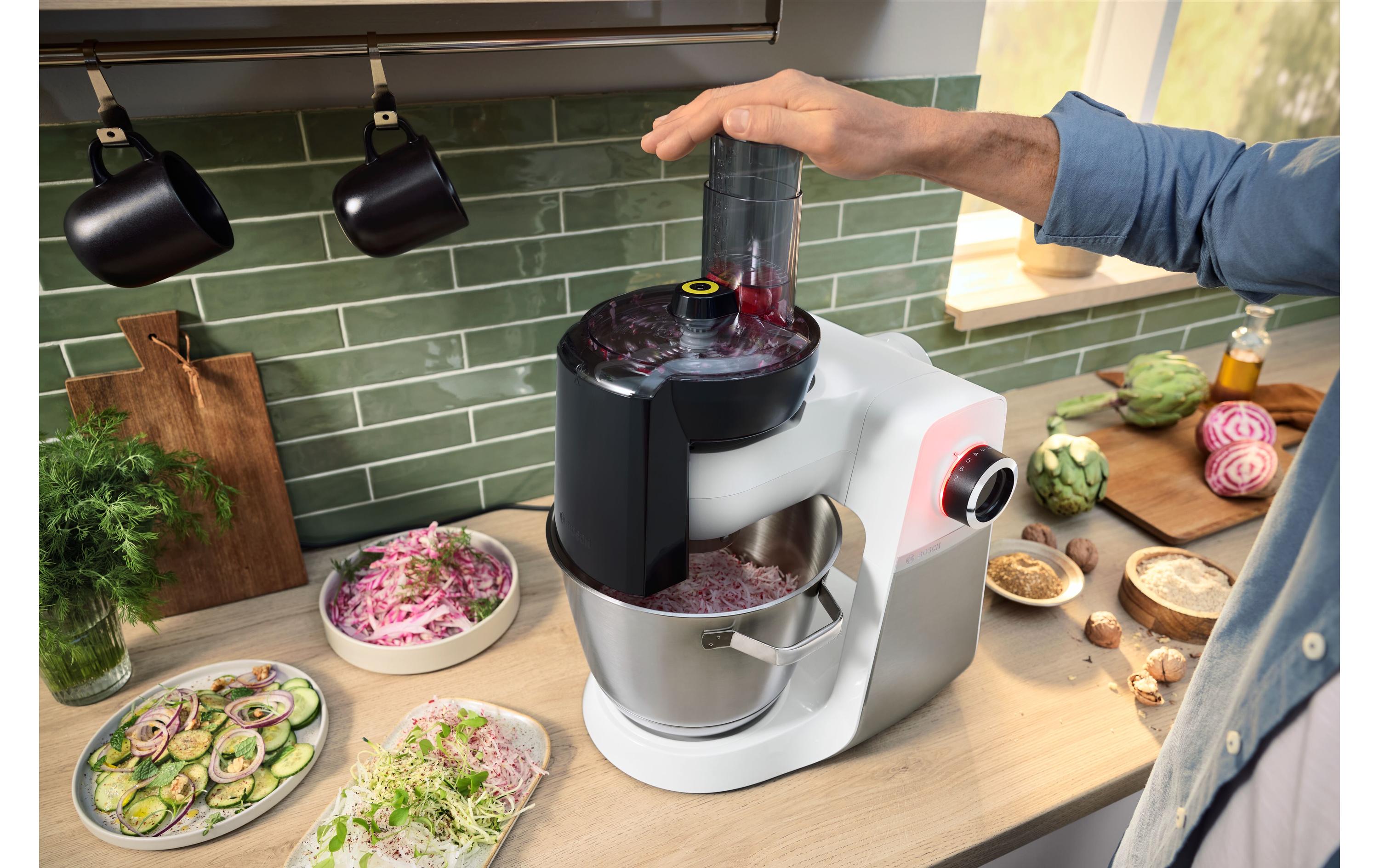 Küchenmaschine Serie 6 MUMS6EW22 Edelstahl/Weiss<br>Multifunktionales Küchengerät