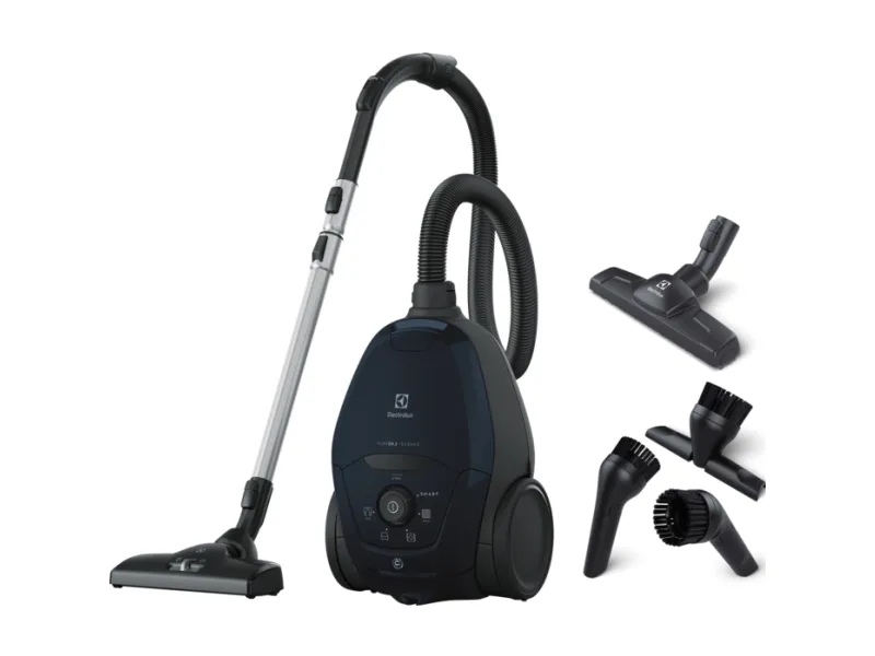 Electrolux Pure D8.2 PD82-4ST - Støvsuger - beholder - pose - 600 W - rum-grønblå