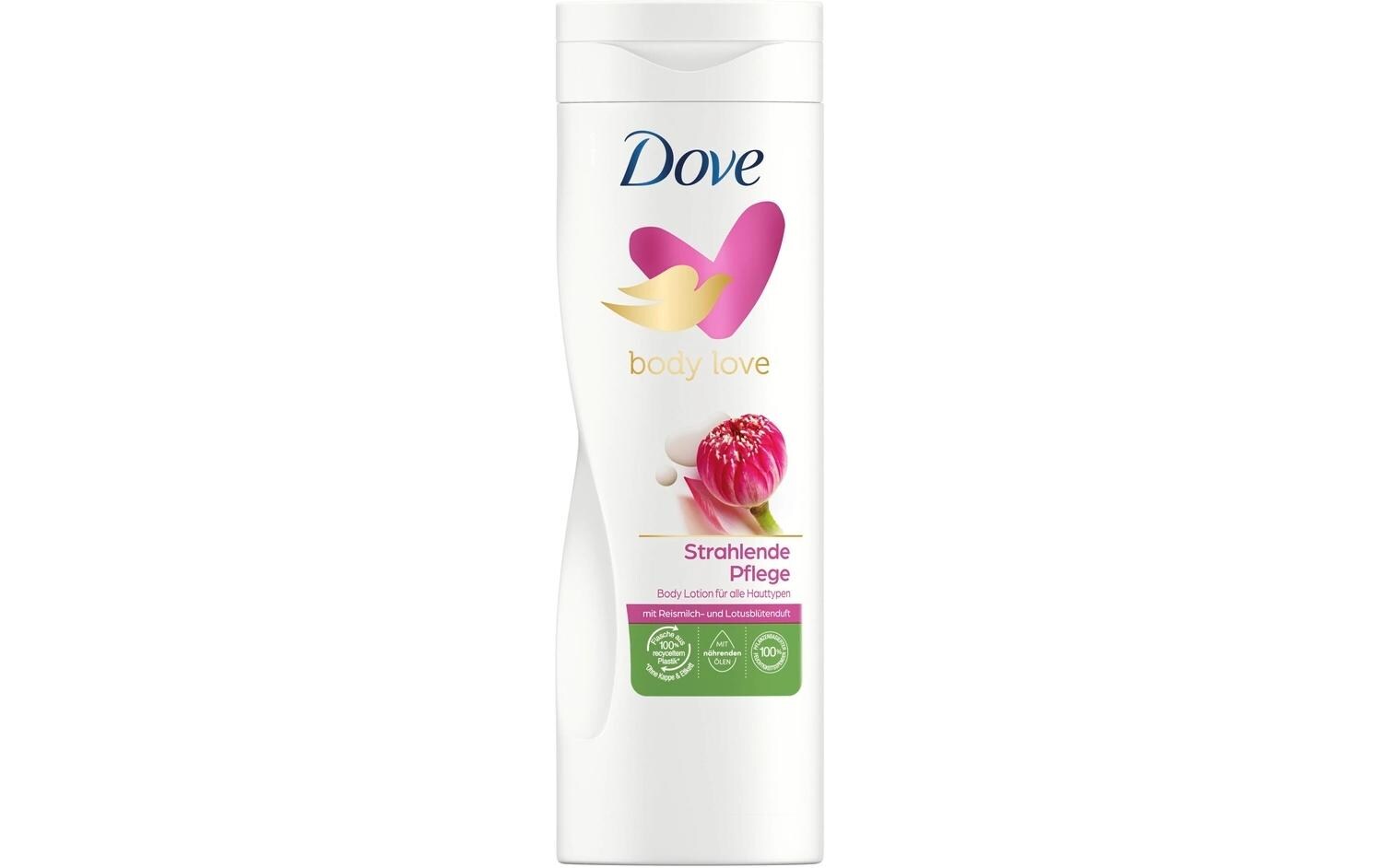 Body Lotion Reiswasser 400 mlFeuchtigkeitsspendende Körperpflege für ein extrazartes Hautgefühl