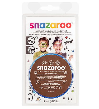 Snazaroo Kinderschminke - 18 ml - Light Brown