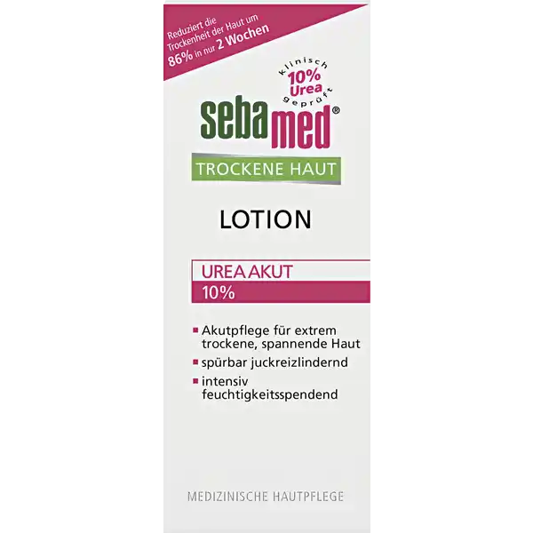 Trockene Haut Lotion Urea Akut 10%