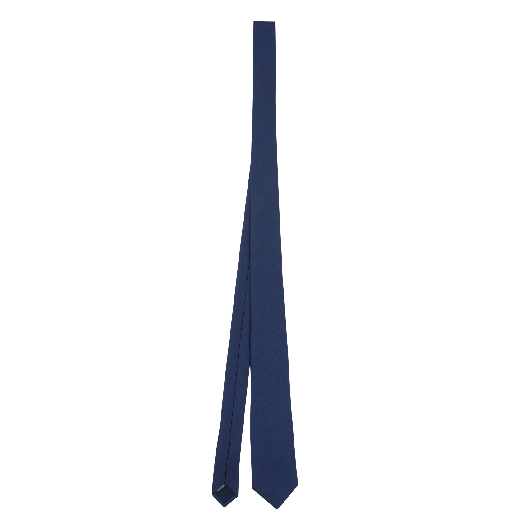 Cravata en jacquard de soie | Bleu