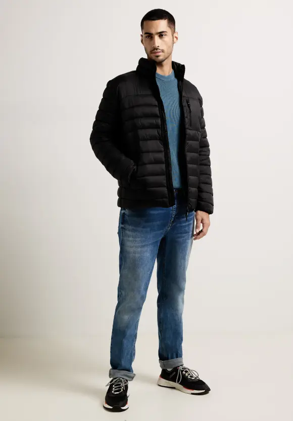 Leichte Steppjacke - Black