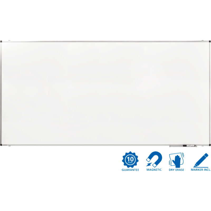 Tableau blanc laqué PREMIUM 120x240cm - Legamaster