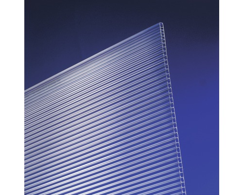 Gutta polycarbonaat meerwandige plaat/wandplaat helder 6.35-6 3000 mm x 1050 mm x 6 mm
