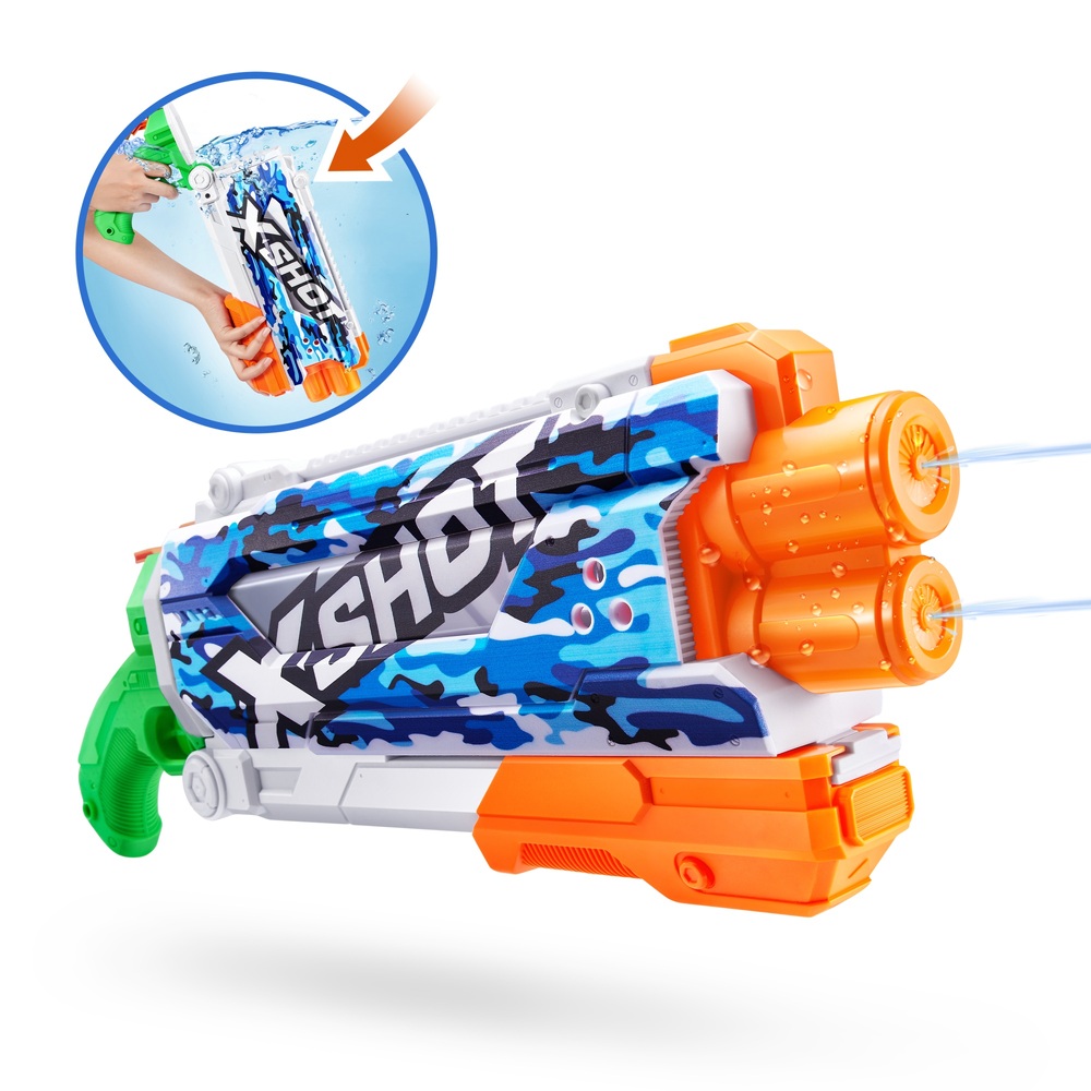 XSHOT Water Fast-Fill Skins Pump Action Water Blaster Water Camo von ZURU