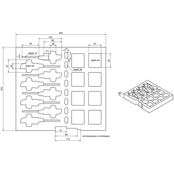 Thomann Inlay 0/8 ew Series
