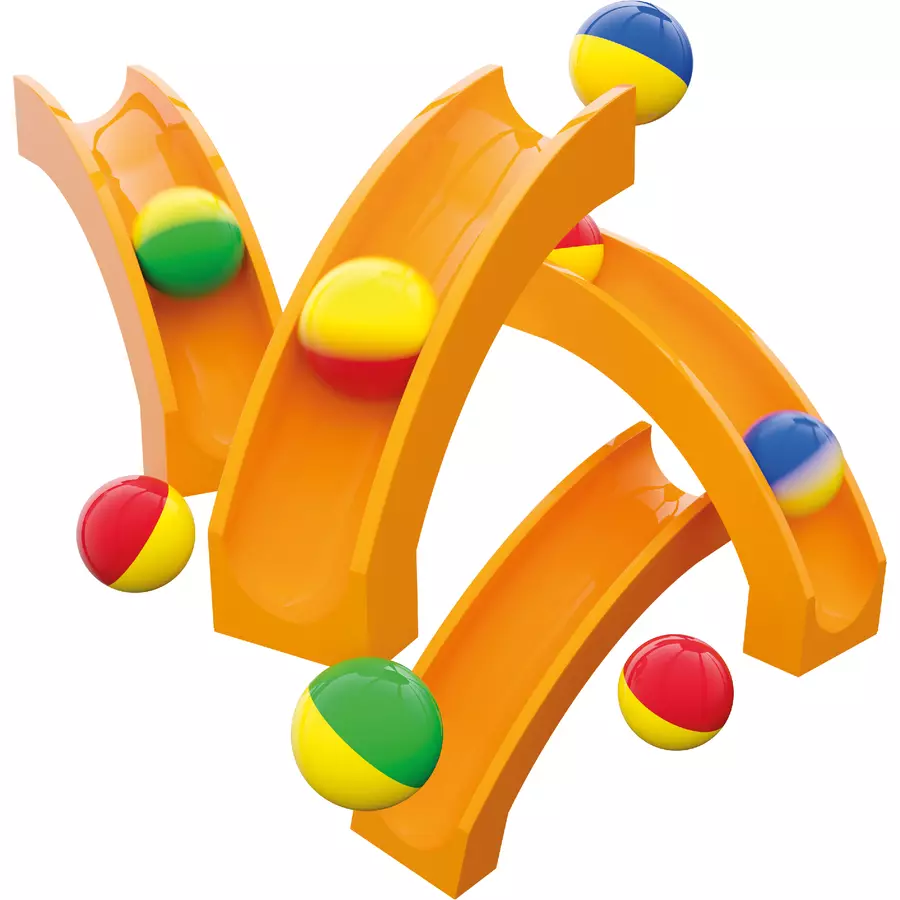 HUBELINO® Rutsche Erweiterung, 12-teilig