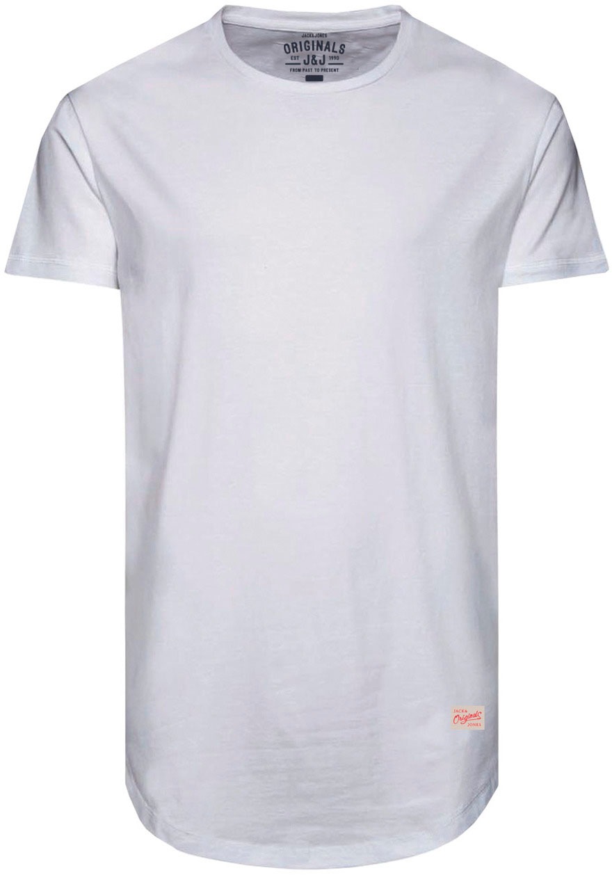 Jack & Jones PlusSize T-Shirt »NOA TEE«, mit abgerundetem Saum, bis Grösse 6XL